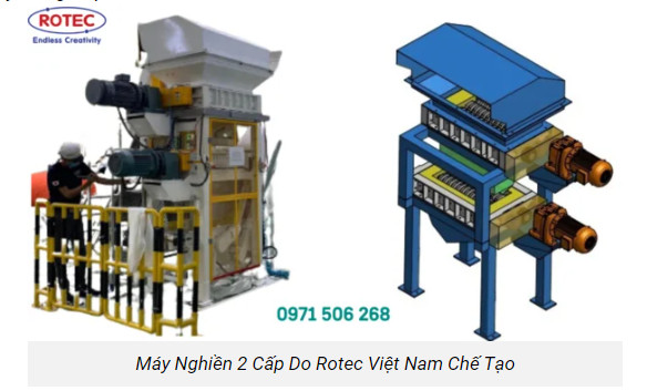 Rotec VN sản xuất máy nghiền hủy biển số xe