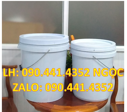 Chuyên vỏ thùng đựng sơn, thùng sơn rỗng 1 lít, 5 lít, 10 lít, 18L,