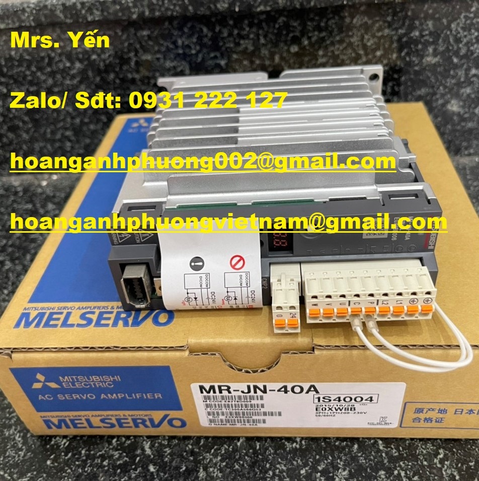 Bộ điều khiển MR-JN-40A Mitsubishi chính hãng mới bảo hành 12 tháng