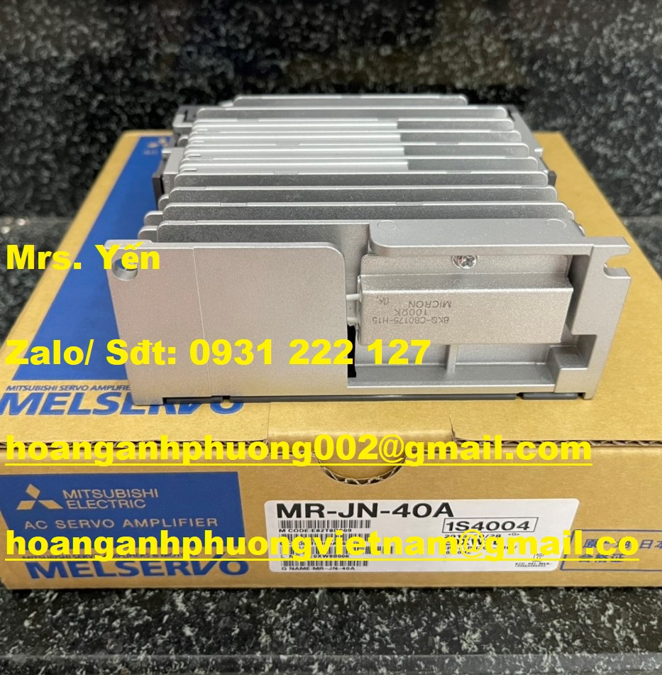 Bộ điều khiển MR-JN-40A Mitsubishi chính hãng mới bảo hành 12 tháng