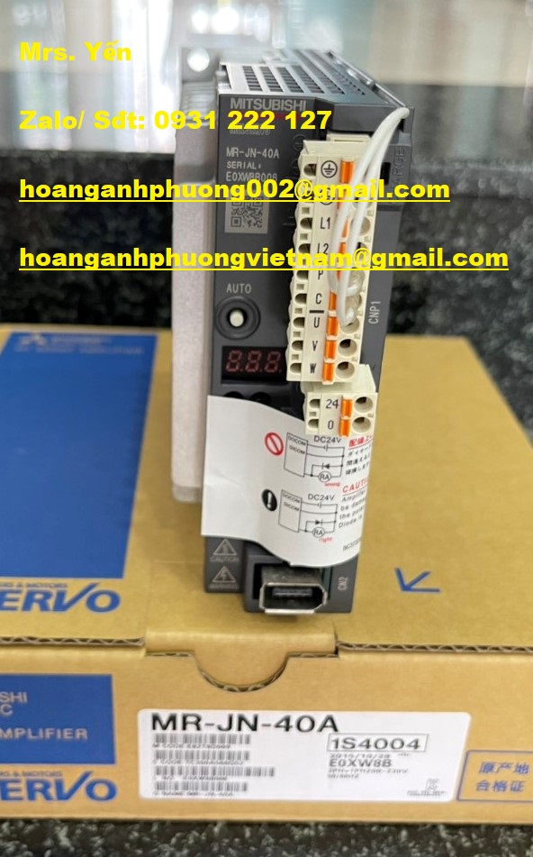 Bộ điều khiển MR-JN-40A Mitsubishi chính hãng mới bảo hành 12 tháng