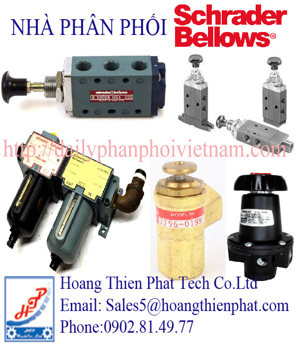 Xy lanh chuyển động Schrader Bellows.
