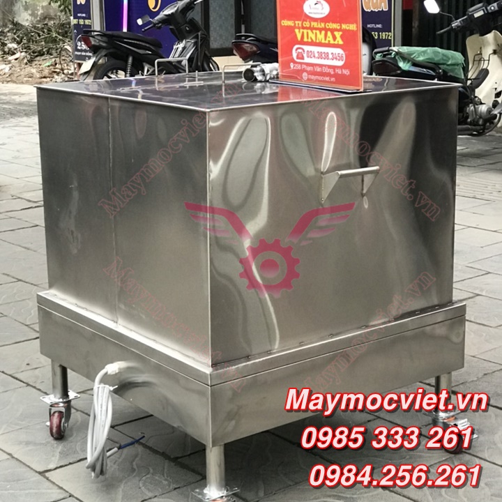 Nồi luộc bánh chưng tết inox dùng điện 220V phân phối sỉ lẻ Toàn Quốc