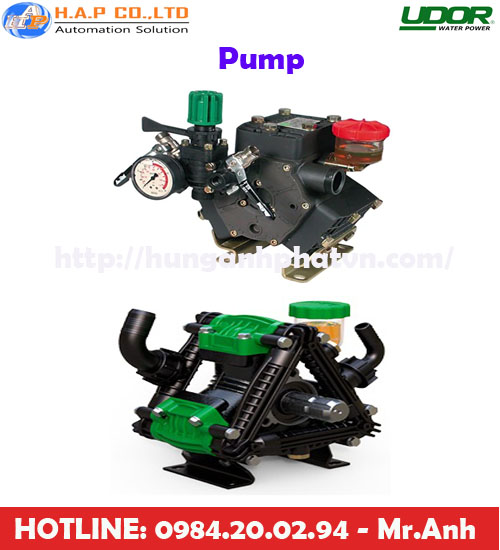 máy bơm màng Udor tại việt nam, Udor pump