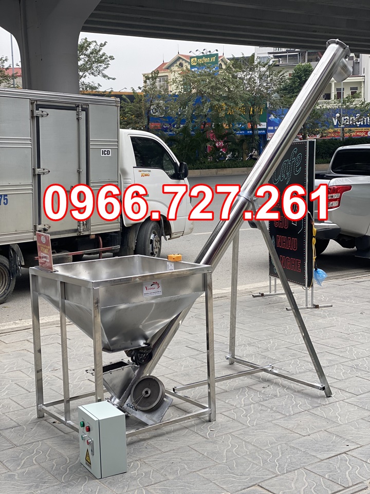Máy cấp nguyên liệu, hút nguyên liệu trục vít