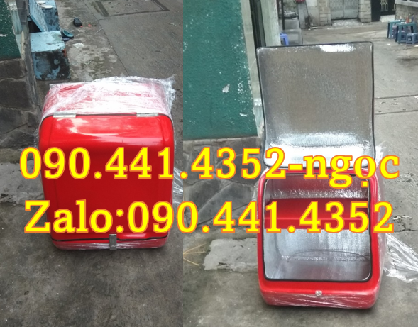 Nhận sx thùng chở hàng sau xe máy theo yêu cầu,thùng giao hàng đa dạng