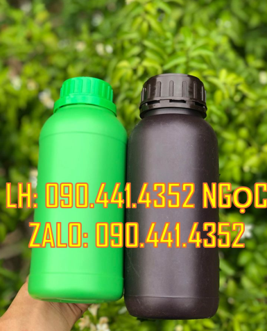 Sx bình nhựa, chai nhựa đựng hóa chất 1 lít, chai nhựa 500ml tròn, 250