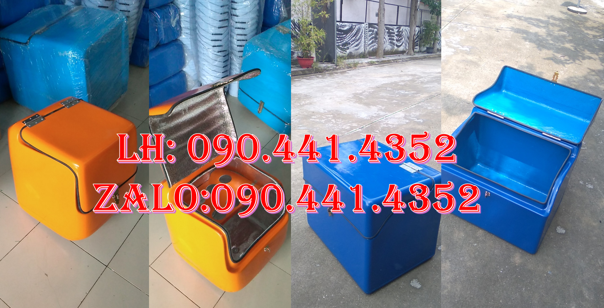 Mua thùng chở hàng sau xe máy, thùng chở hàng tiện lợi,thùng ship hàng