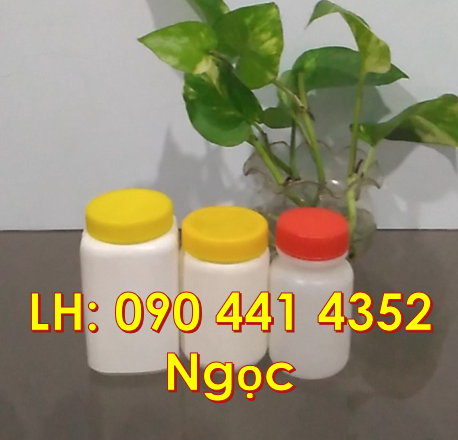 Hủ nhựa 2 ký nắp đỏ, hủ nhựa 1.5 ký đựng phân bón, hủ nhựa 1 ký vuông