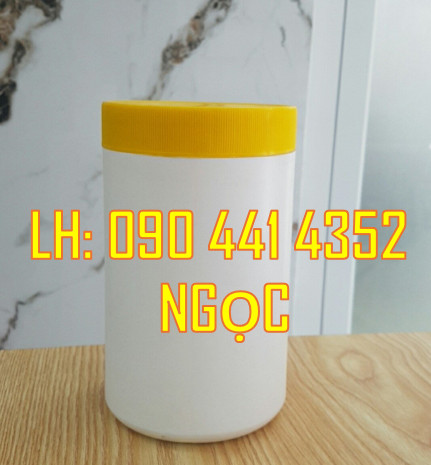 Hủ nhựa 2 ký nắp đỏ, hủ nhựa 1.5 ký đựng phân bón, hủ nhựa 1 ký vuông