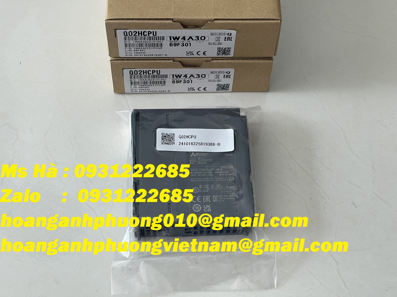 Mô đun PLC giá siêu cạnh tranh Q02HCPU mitsubishi