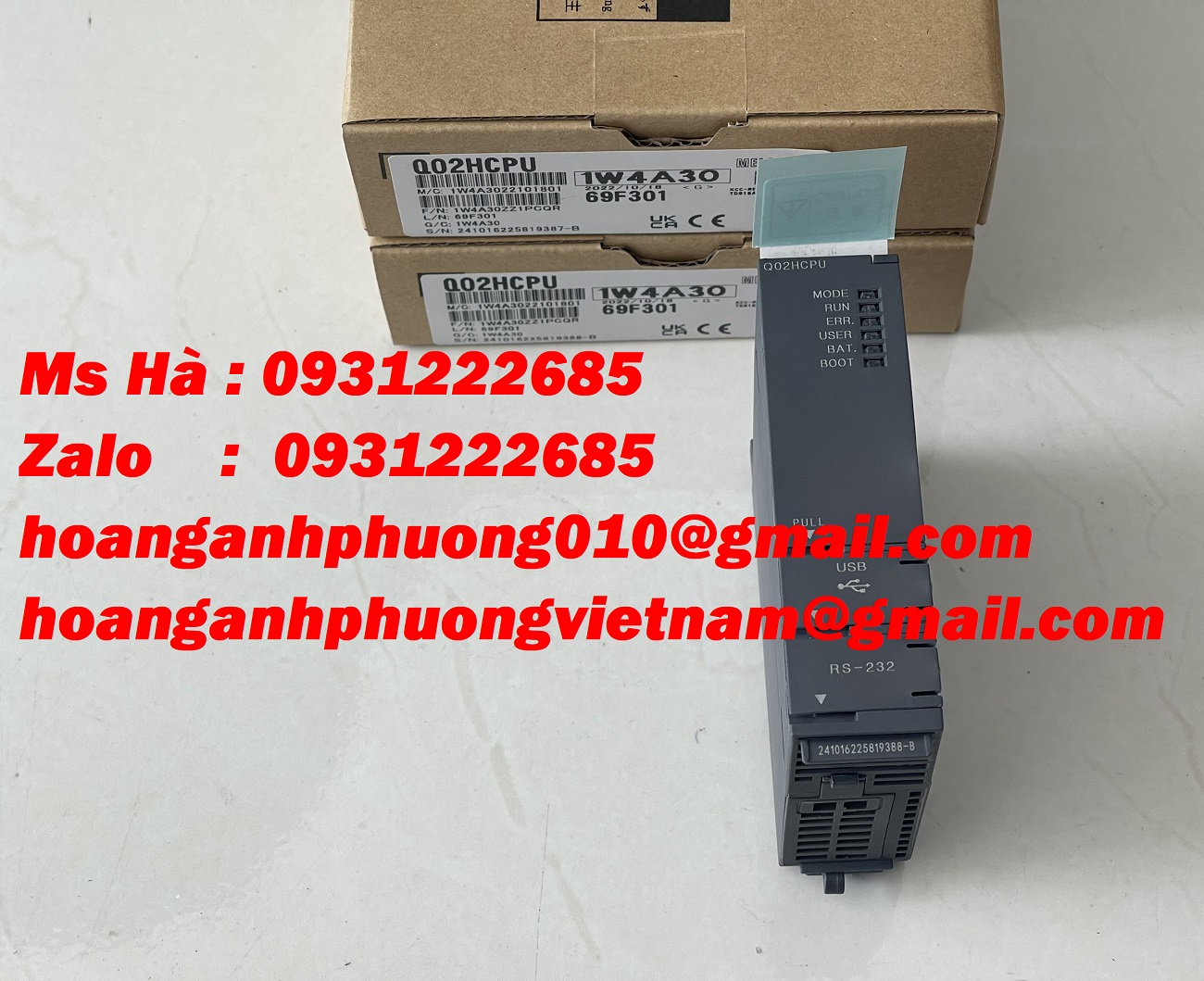 Mô đun PLC giá siêu cạnh tranh Q02HCPU mitsubishi