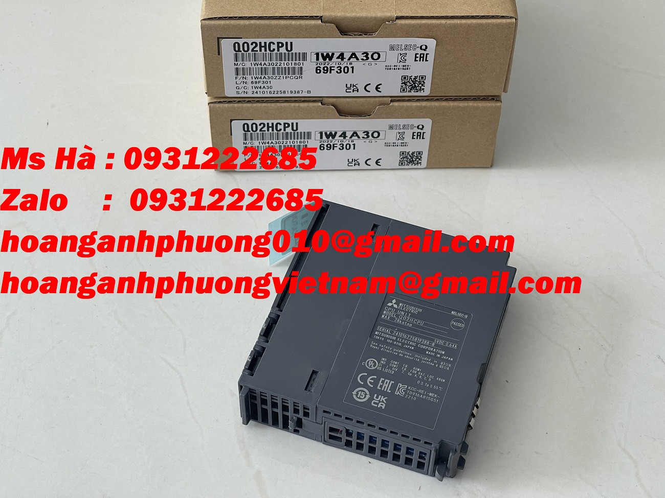 Mô đun PLC giá siêu cạnh tranh Q02HCPU mitsubishi