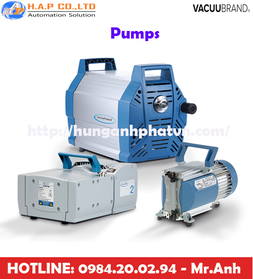 bơm màng Vacubrand tại việt nam, Vacubrand pump