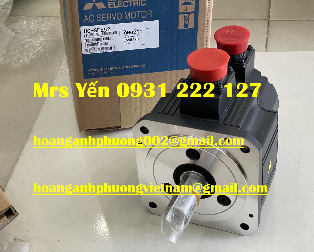 HC-SFE52 Động cơ Mitsubishi chuẩn hàng mới bảo hành 12 tháng