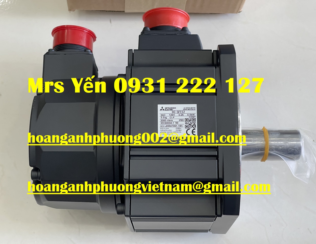 HC-SFE52 Động cơ Mitsubishi chuẩn hàng mới bảo hành 12 tháng