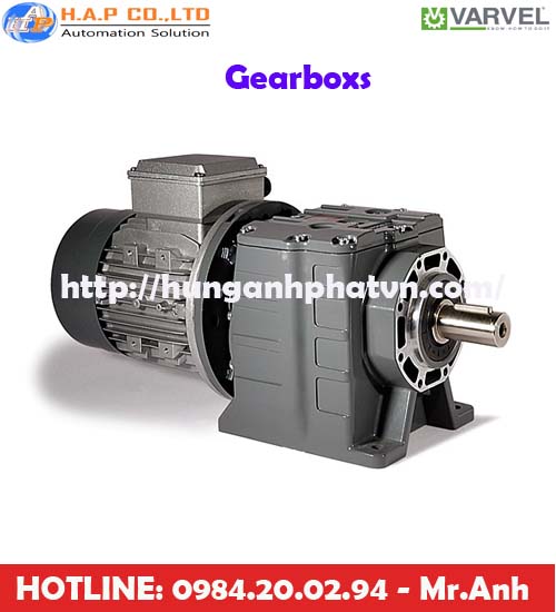 hộp số trục vít Varvel tại việt nam, varvel gearboxes