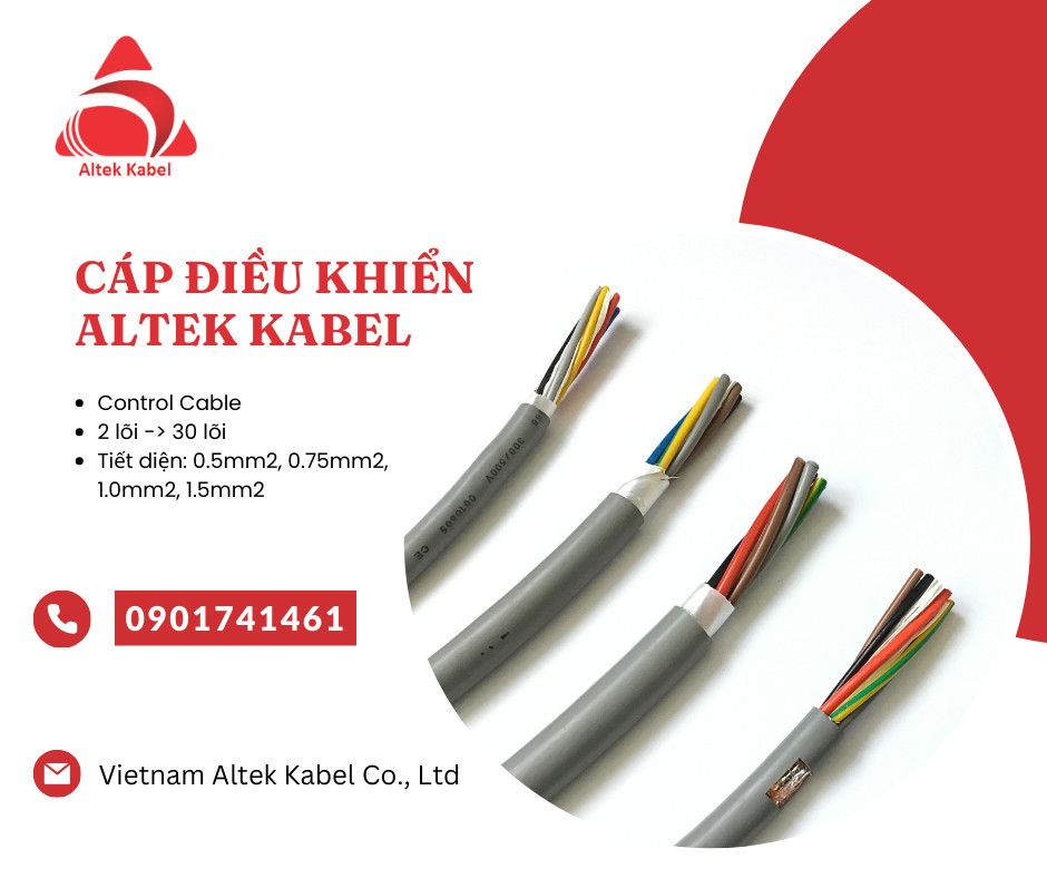 Cáp điều khiển có lưới chống nhiễu SH-500 1.5QMM