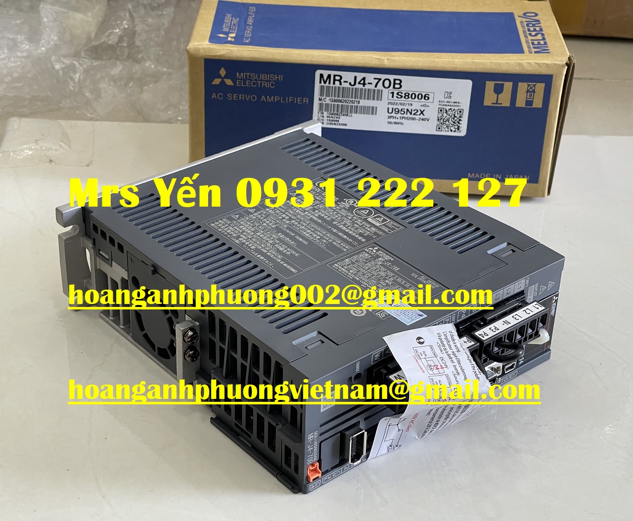 MR-J4-70B Servopack Mitsubishi chính hãng giá cạnh tranh toàn quốc
