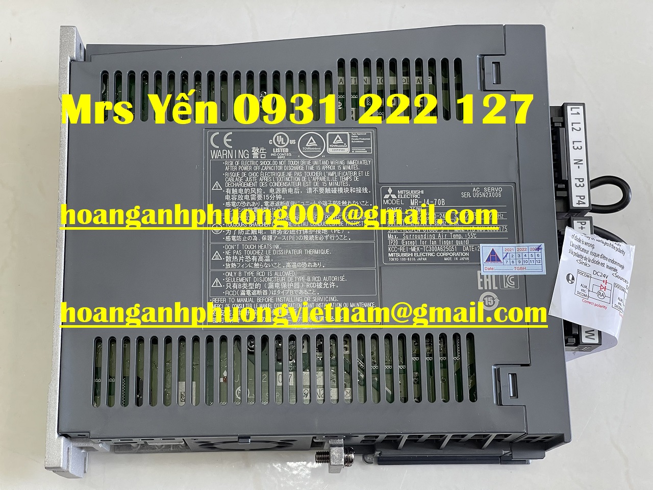 MR-J4-70B Servopack Mitsubishi chính hãng giá cạnh tranh toàn quốc