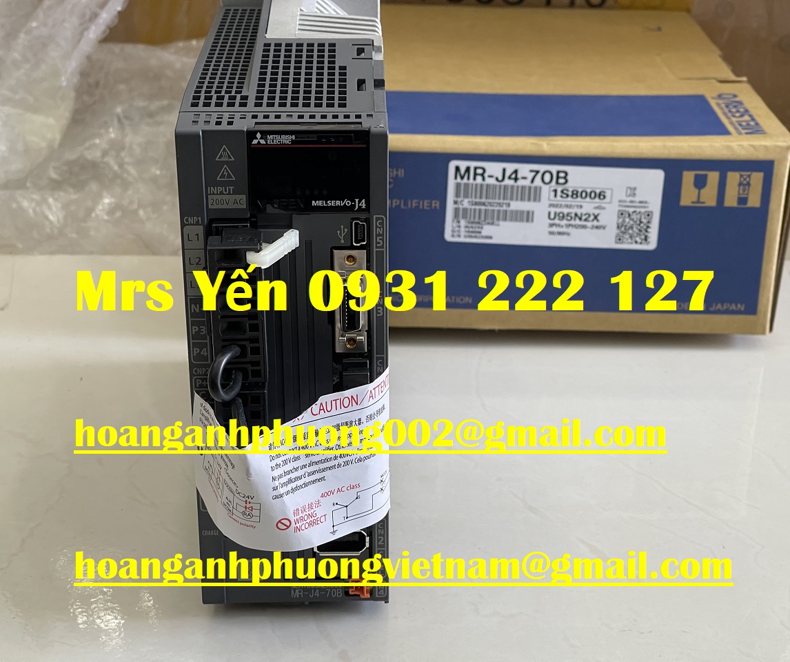 MR-J4-70B Servopack Mitsubishi chính hãng giá cạnh tranh toàn quốc