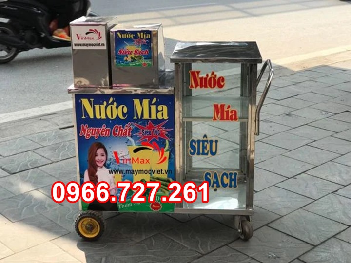 Máy ép mía siêu sạch tủ kính khung inox VME1500