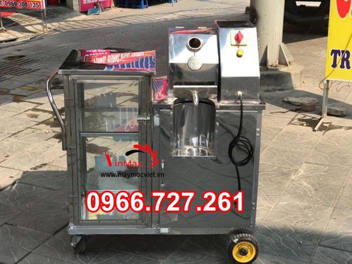 Máy ép mía siêu sạch tủ kính khung inox VME1500