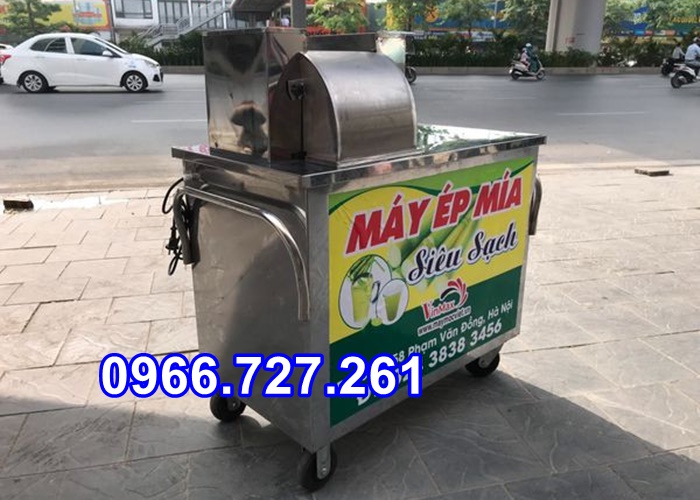 Máy ép nước mía siêu sạch, ép 1 lần ép nước mía bàn dài