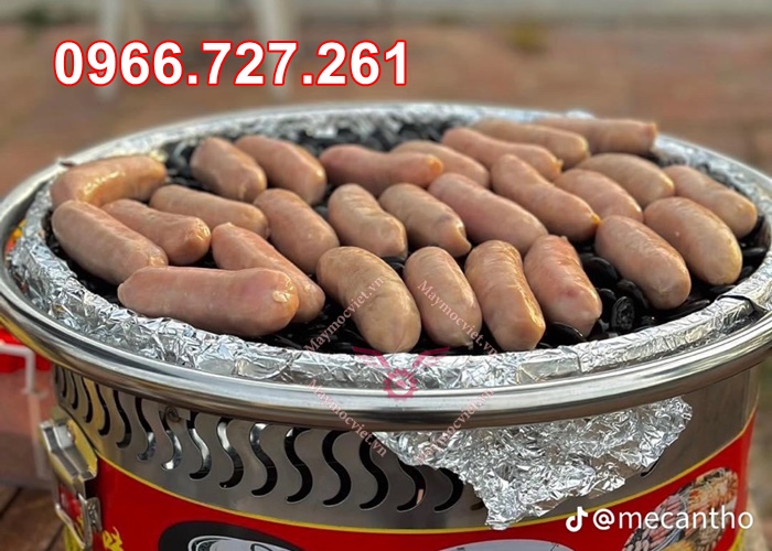 Máy nướng lặp xưởng bằng đá , nướng xúc xích hà khẩu