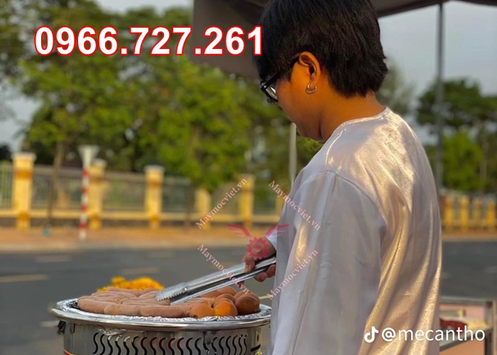 Máy nướng lặp xưởng bằng đá , nướng xúc xích hà khẩu