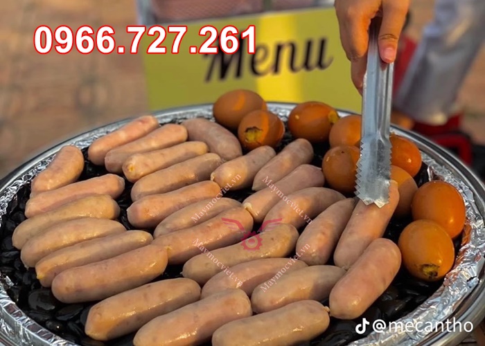 Máy nướng lặp xưởng bằng đá , nướng xúc xích hà khẩu