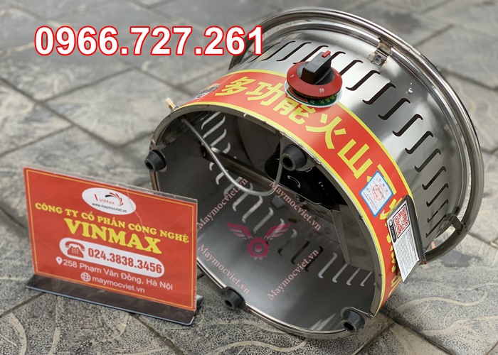 Máy nướng lặp xưởng bằng đá , nướng xúc xích hà khẩu