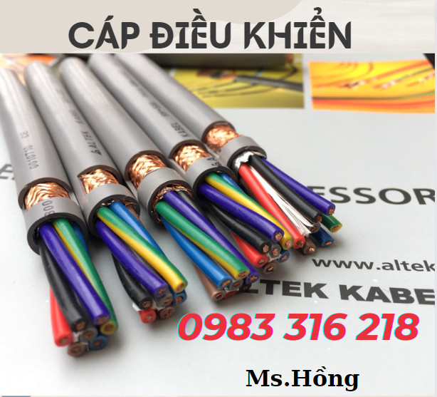 Cáp điều khiển Altekkabel chống nhiễu và không chống nhiễu