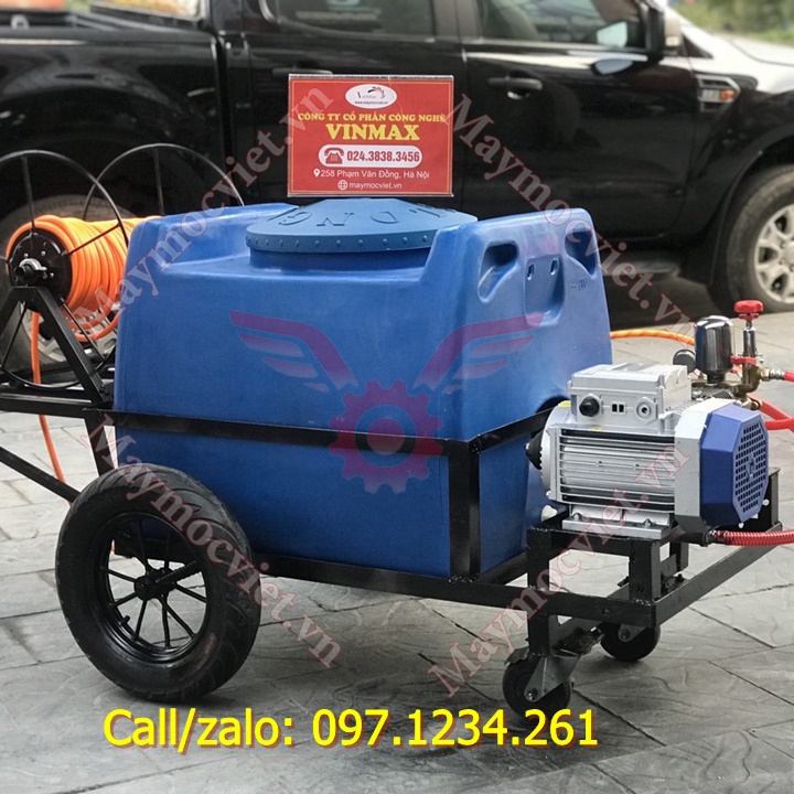 Máy phun thuốc thùng phi chạy điện VMTP200D