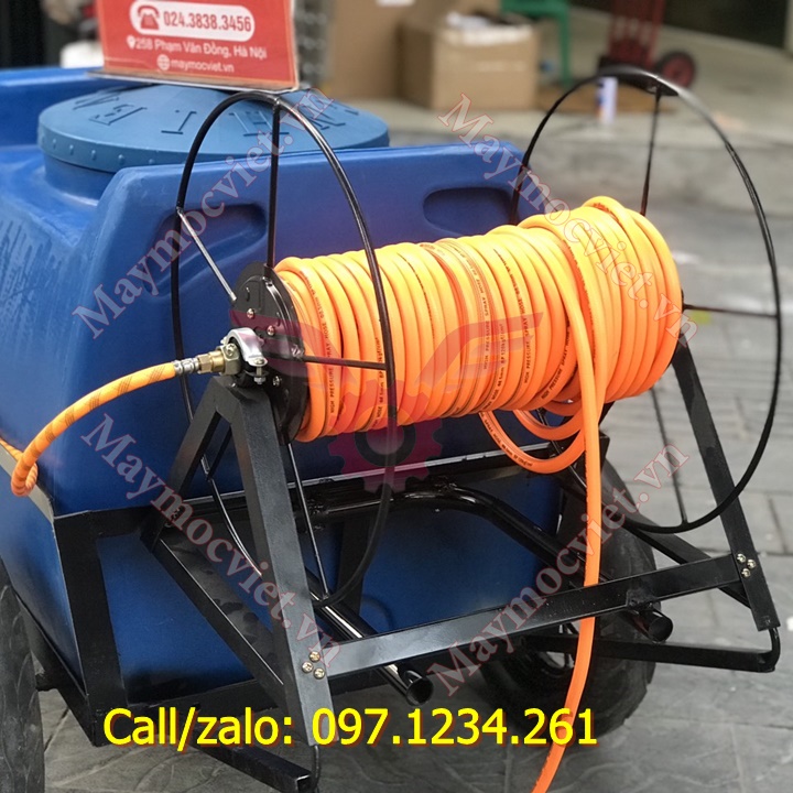 Máy phun thuốc thùng phi chạy điện VMTP200D