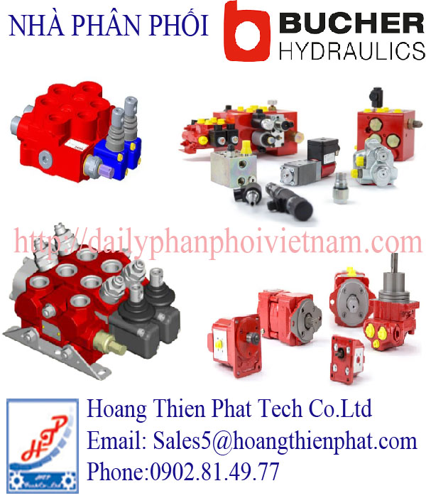 Bơm bánh răng thủy lực Bucher Hydraulics