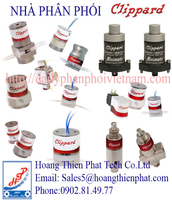 Van điều khiển hướng Clippard tại Việt Nam