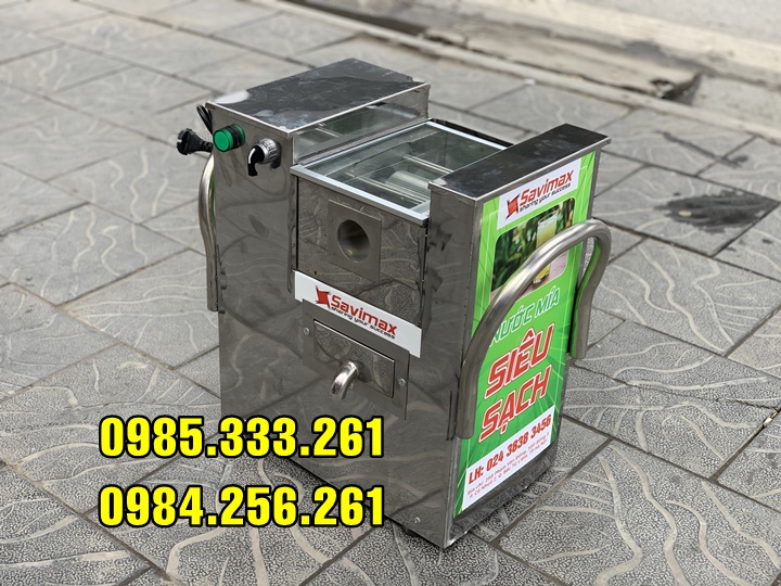 Máy ép mía giá rẻ xuất khẩu đi Hàn Quốc, đi Mỹ dòng mini để bàn