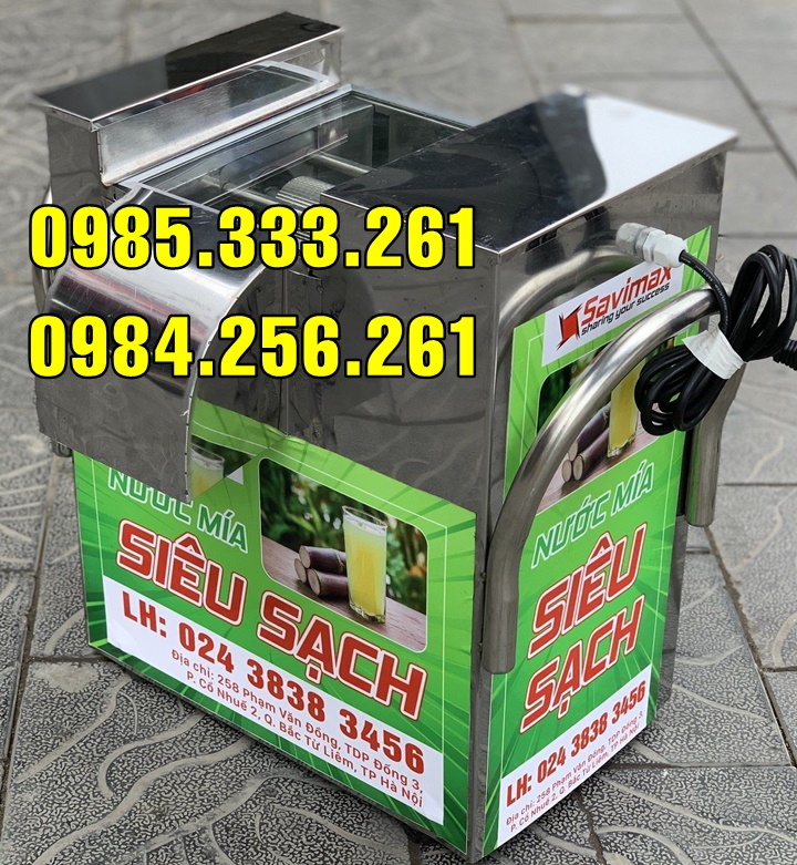 Máy ép mía giá rẻ xuất khẩu đi Hàn Quốc, đi Mỹ dòng mini để bàn