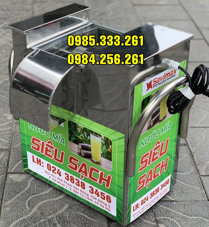 Máy ép mía giá rẻ xuất khẩu đi Hàn Quốc, đi Mỹ dòng mini để bàn
