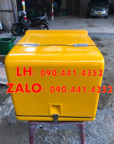 Thùng chở hàng giữ nhiệt, thùng giao hàng có mốt cách nhiệt hiệu quả