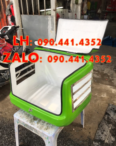 Thùng chở hàng giữ nhiệt, thùng giao hàng có mốt cách nhiệt hiệu quả