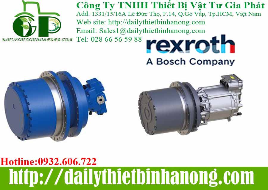 Hộp số giảm tốc động cơ Rexroth chính h ãng