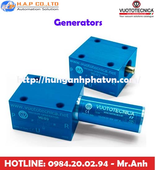 máy tạo chân không Vuototecnica tại việt nam