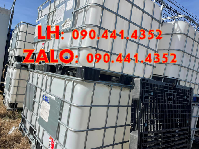 Gía bồn nhựa 1000 lít cũ bao nhiêu, tank nhựa ibc, bồn nhựa ibc mới