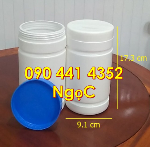 Hủ nhựa 50 gam tròn, hủ nhựa đựng 100 gam, hủ nhựa tròn 250 gam