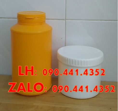 Hủ nhựa 50 gam tròn, hủ nhựa đựng 100 gam, hủ nhựa tròn 250 gam