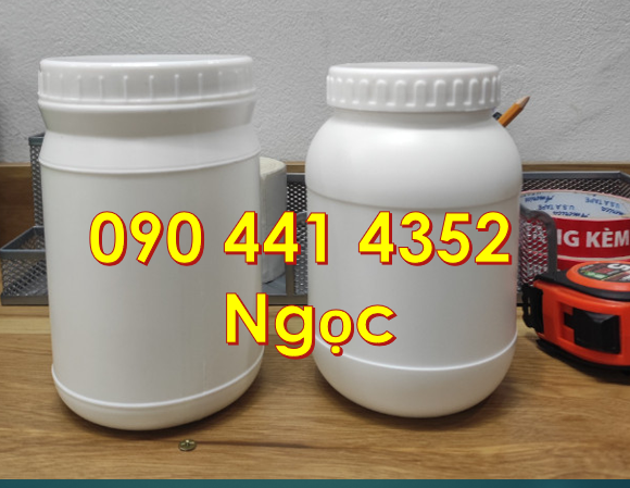 Hủ nhựa 50 gam tròn, hủ nhựa đựng 100 gam, hủ nhựa tròn 250 gam