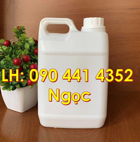 Can nhựa 2 lít đựng nước rửa chén màu vàng, trắng, xanh lá
