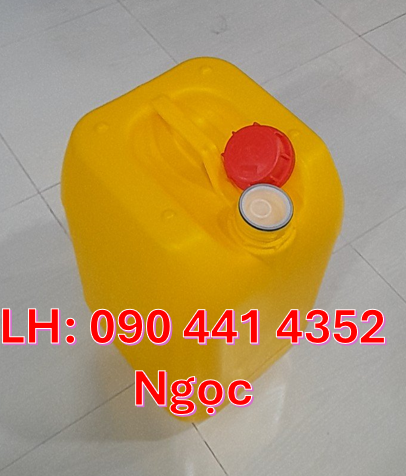 Gía can nhựa đựng hóa chất, can nhựa vuông 10 lít, can nhựa 20 lít